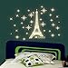Iuhan Fashion A Set Kids Bedroom Fluorescent Glow in The Dark Stars Wall Stickers