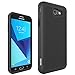 Galaxy J7 V Case, Galaxy J7 Prime Case, Galaxy J7 Perx Case, Galaxy J7 Sky Pro Case, Galaxy Halo Case, OEAGO Samsung Galaxy J7 2017 Case Hybrid Dual Layer Defender Protective Case Cover - Black
