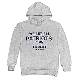 Amazon Com Tonygray Men S New England We Are All Patriots Sweatshirts Ash Funny Quotes Books