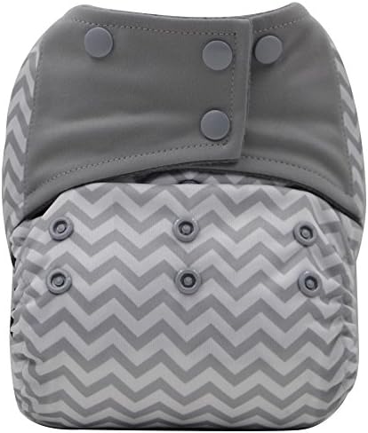 AIO Reusable Washable Cloth Diaper Nappy Charcoal Bamboo Insert Overnight … (A-01)