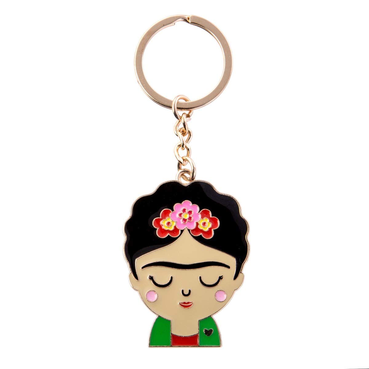 Sass & Belle Frida Enamel Keyring