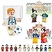 Education Community Minifigures Set of 44 Figures + Weapons set Building Bricks Community Mini People and Accessories (44FIGURES+WEAPON)