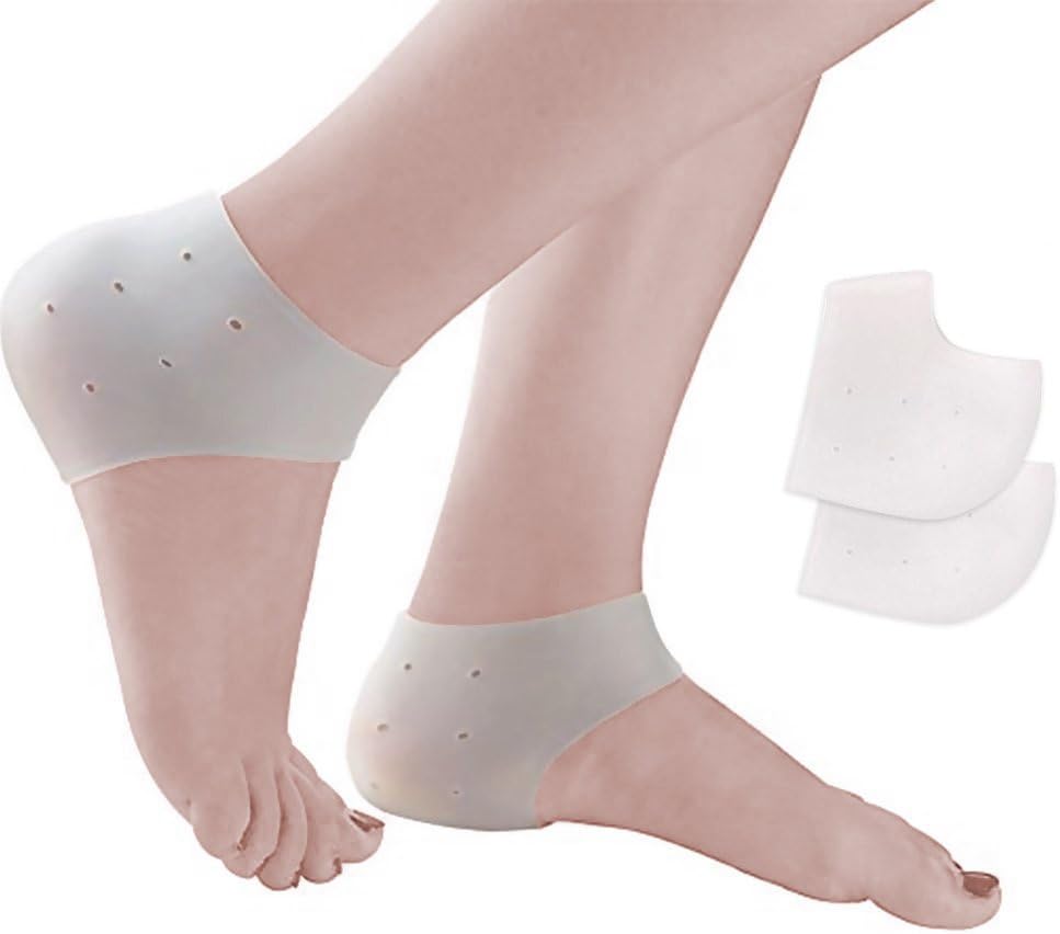 Silicone Gel Heel Foot Protector, Double Rapid Foot Pain Relief(2 Pairs)