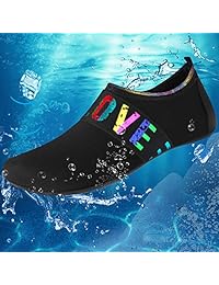Centipede Demon - Calcetines de agua para hombre, secado rápido, para playa, natación, surf, yoga, al aire libre, con bolsa impermeable