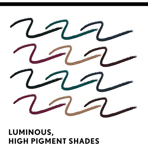 COVERGIRL Exhibitionist 24Hour Kohl Eyeliner, Black, Gel Eyeliner, 0.04 Fl Oz,Black Eyeliner