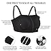 Hands-Free Pumping Bra Adjustable Breast Pump Holding Bra for Breastfeeding - Suitable for Breast-Pumps by Medela, Lansinoh, Philips AVENT, Bellema, Spectra Baby, Evenflo and more Black,Large