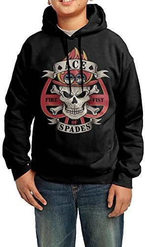 Unisex One Piece Ace Of Spades Youth Hoodie