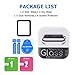 Apple Watch 38mm Full Coverage 3D Screen Protector (Series 1, Series 2, Series 3), Atill Tempered Glass Screen Protector [Anti-scratch] [Bubble-free] for Apple iWatch [1 Pack, Black]