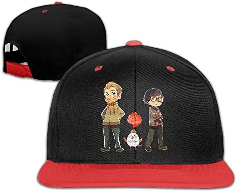 Qianye Rhett &amp; Link Good Mythical Morning Children Hip Hop Baseball Hat Red