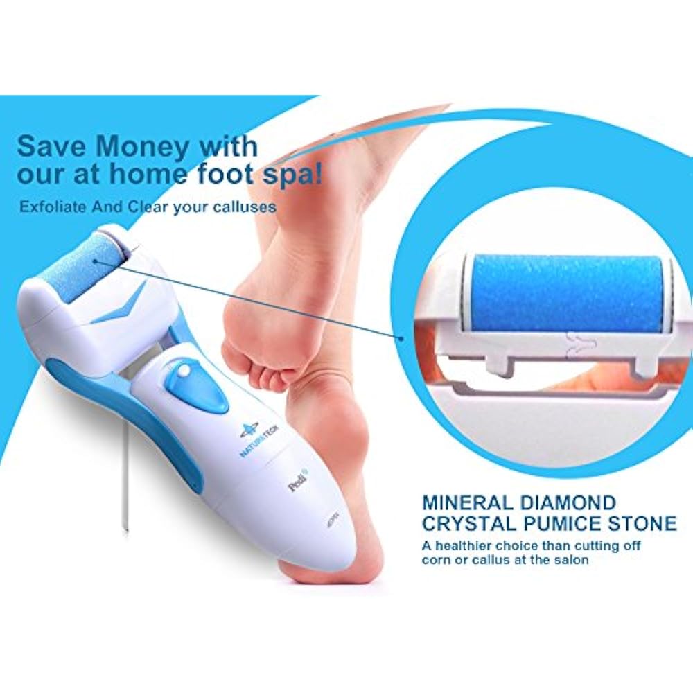 Nature Callus Shavers Tech Pedi Electronic Pedicure Foot File Remover And For eBay