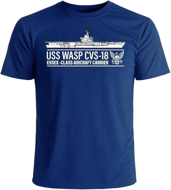 Military Productions, Inc. USS Wasp CVS18 TShirt