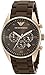 Emporio Armani Men's AR5890 Sport Brown Silicone Watch