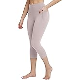 baleaf Women's Swimming Shorts Long Leggings SPF UV UPF50+ High Waist Swimsuit with Pockets for Swimming Surf Beach