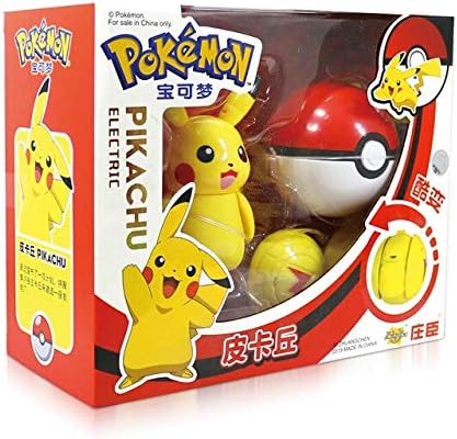 Amazon Co Jp 家の装飾 本物のポケモンのおもちゃセットおもちゃのポケットモンスターピカチュウシャルンダーミュートウルナラスクロールアクションフィギュアアニメモデル子供のおもちゃ Color Pikachu Box ホーム キッチン