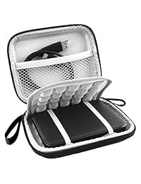 Lacdo - Funda de transporte para disco duro externo Western Digital My Passport Studio Ultra Slim Essential WD Elements SE Portable 500 GB 1 TB 2 TB USB 3.0 portátil 2,5 pulgadas