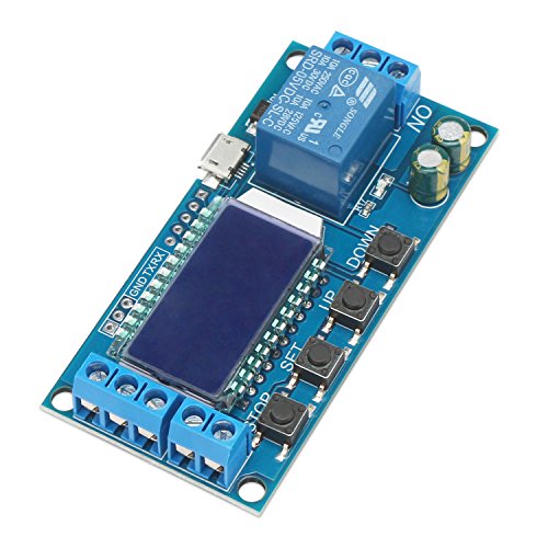 Timer Relay, DROK Time Delay Relay DC 5V 12V 24V Delay Controller Board