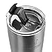 SteadyDoggie Flip Top Spill Proof Splash Resistant Lid for 20 oz Stainless Steel Tumbler Mug - Country of Origin - China