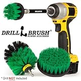 Drill Brush - Household Cleaners - Kitchen - Cleaning Supplies - Scrub Brush - Oven - Stove Top Cleaner - Countertop - Backsplash - Sink - Dish Brush - Pots and Pans - Cast Iron Skillet - Frying Pan