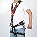 YaeCCC Climbing Harness for Fire Rescue High Altitude School Assignment Caving Rock Climbing Rappelling Equipment Body Guard Protect (Full Body)