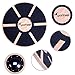 Balance Board, Sportneer Wooden Wobble Boards for Exercise, Gym, Stability Training, Physical Therapy, Rehab, 15.7'' Diameter, Black