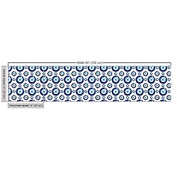 Ambesonne Evil Eye Fabric by The Yard, Symmetrical