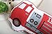 Brandream Boys Pillow Fire Truck Pillow Boys Cotton Decorative Throw Pillows Couch Bed Living Room Kids Bedroom Decor