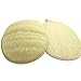 Kiloline 100% Big Size Naturals Exfoliating & Cleansing Loofah Pads-2 Pack Nature's flexible Luffa fibres Sponge Scrubber Brush Close Skin For Bath Spa and Shower Deep Cleansing Massaging Regenerating