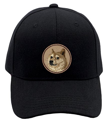 Doge / Shibe Hat / Ballcap! Adjustable-Back Ball Cap with Embroidered Doge