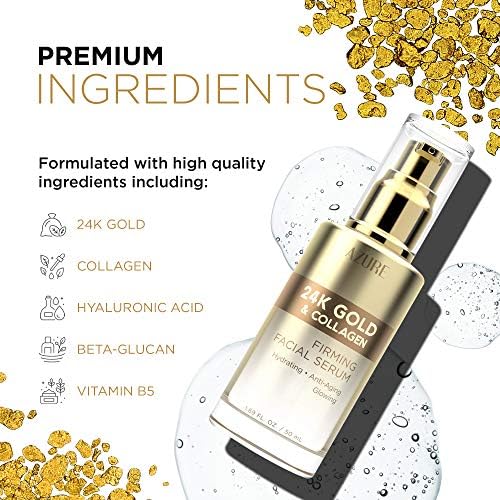 azure 24k gold serum