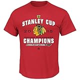 Chicago Blackhawks NHL Men's 2015 Stanley Cup Champions Stack the Pads T-Shirt