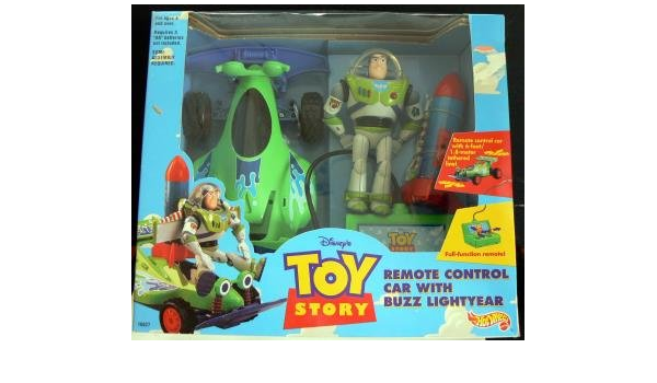 buzz lightyear remote control car