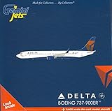 GeminiJets Delta B737-900W Aircraft (1:400 Scale)