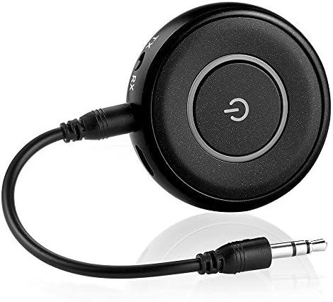 Paperflower 2 in 1 Bluetooth Receiver and Transmitter,Bluetooth 4.1 Adpater for Speakers,Headphones,Car,Home Stereo,PC,TV,MP3,MP4 and More 3.5mm Audio Devices