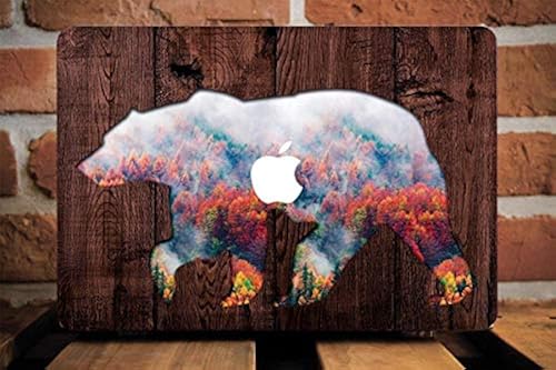 Bear Autumn Forest Laptop Case For Macbook Air 13 2020 Apple Pro