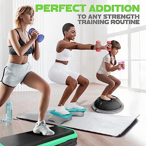 Yes4All Neoprene Coated Dumbbell Hand Weight Sets of 2 - Multiple Weight Options with 15 Colors, Hexagon Shape, Anti-roll, Anti-Slip