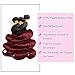 Seelaak 1B 99J Ombre Brazilian Body Wave Hair 3 Bundles, 10A Grade Burgundy Dark Red Bodywave Weave Human Hair Extensions 100g/pcs, 100% Unprocessed Hair (10