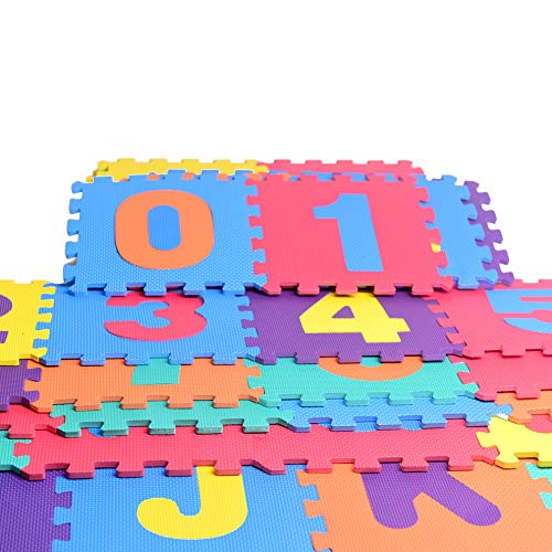 4 Alphabet+Numbers+Rubber+Interlocking+playmat