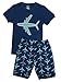 Babypajama Airplane Little Boys' Short Pajama Set 2 Piece T-Shirt & Pants