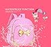 Moonwind Bow Waterproof Kindergarten Kids Toddler Backpack Girls School Book Bag (Pink)
