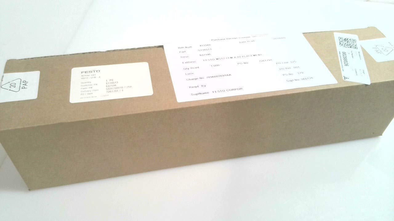 Festo 537146 Filter Cartridge, Model MS12-LFM-A