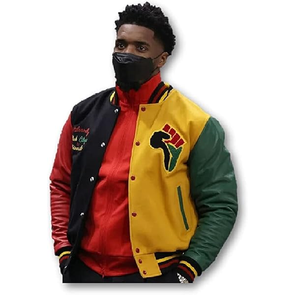 Donovan Mitchell Pride hbcu Jacket Famous Varsity Jacket Letterman