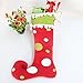 AMA(TM) Christmas Tree Hanging Boots Socks Decor Santa Festival Party Ornaments (red)