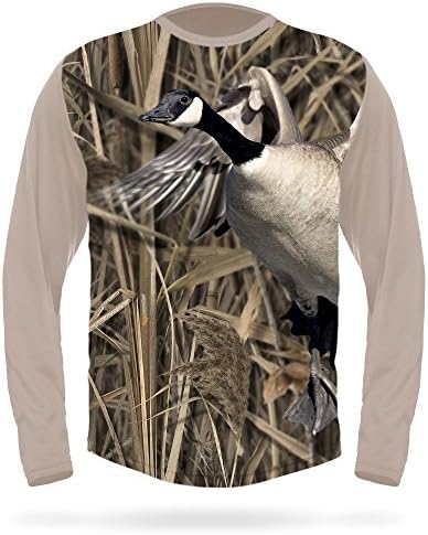 Hillman Premium 3D Goose Long Sleeve T-Shirt for Hunting &amp; Wildlife Lovers
