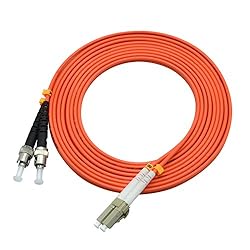 Jeirdus 1Meter 3ft LC to ST Duplex 62.5/125 OM1