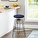 baibu Stool Covers Round, Super Breathable Round Bar Stool Cover Seat Cushion Navy Blue 13