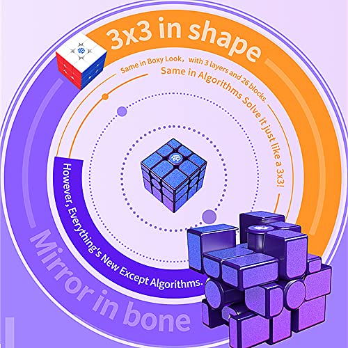 LiangCuber GAN Mirror M Speed Cube Gans 3x3 Mirror Cubes