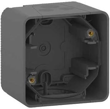 Schneider Electric MUR37911 - Caja superficie gris: Amazon.es: Bricolaje y herramientas