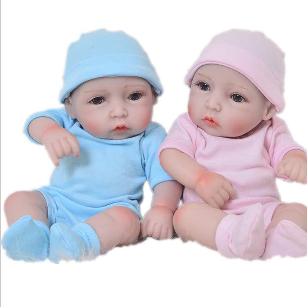 Prezzo Gemello Reboen Bambola 26cm Simulazione Bambino Carino Occhi Grande Compleanno Natale Regalo Bambole Offerte