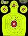 EasyShot Targets Shooting Targets 12 x 18inch Targets Highly Visible Neon Silhouette Paper Targets Heavy-Duty Paper Targets for Shooting in Short and Long Range Hunting Practice