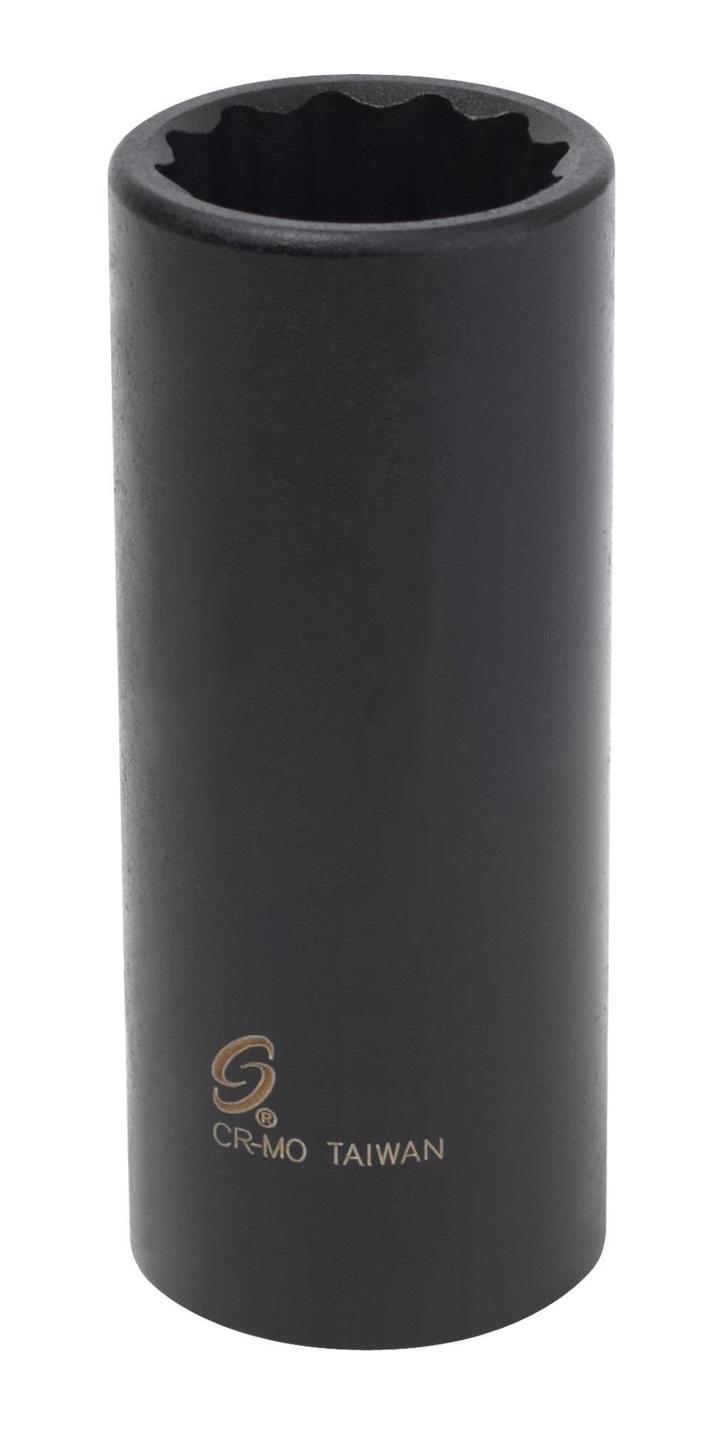 Sunex 267223 1/2-Inch Drive 23-mm 12-Point Deep Impact Socket
